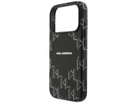 Karl Lagerfeld Monogram Logo MagSafe Case for iPhone 17 Pro Max - Black Karl Lagerfeld Monogram Logo MagSafe Case for iPhone 17 Pro Max - Black