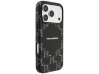 Karl Lagerfeld Monogram Logo MagSafe Case for iPhone 17 Pro Max - Black Karl Lagerfeld Monogram Logo MagSafe Case for iPhone 17 Pro Max - Black