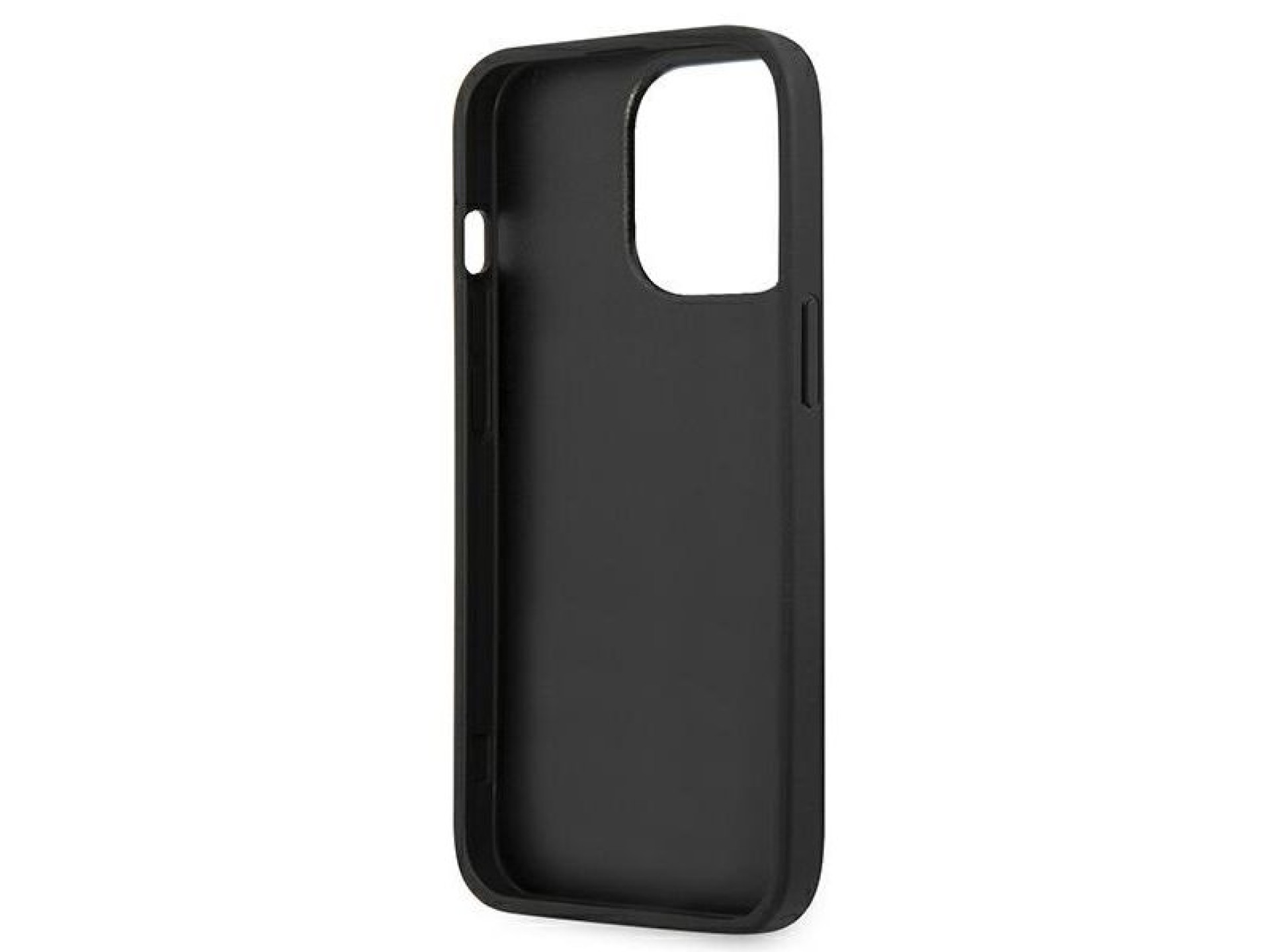 Karl Lagerfeld Leather Ikonik Karl's Head Metal Case for iPhone 13 Pro / 13 6.1