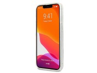 Capa para iPhone 13 mini com glitter Karl Lagerfeld Karl's & Choupette Head - prata Capa para iPhone 13 mini com glitter Karl Lagerfeld Karl's & Choupette Head - prata