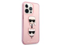 Karl Lagerfeld KLHCP13LKCTUGLP iPhone 13 Pro / 13 6,1" rózowy/rosa capa rígida Glitter Karl's & Chou Karl Lagerfeld KLHCP13LKCTUGLP iPhone 13 Pro / 13 6,1" rózowy/rosa capa rígida Glitter Karl's & Chou