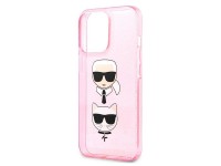 Karl Lagerfeld KLHCP13LKCTUGLP iPhone 13 Pro / 13 6,1" rózowy/rosa capa rígida Glitter Karl's & Chou Karl Lagerfeld KLHCP13LKCTUGLP iPhone 13 Pro / 13 6,1" rózowy/rosa capa rígida Glitter Karl's & Chou