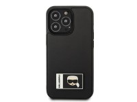 Funda Karl Lagerfeld Ikonik Patch para iPhone 13 Pro Max - Negra Funda Karl Lagerfeld Ikonik Patch para iPhone 13 Pro Max - Negra