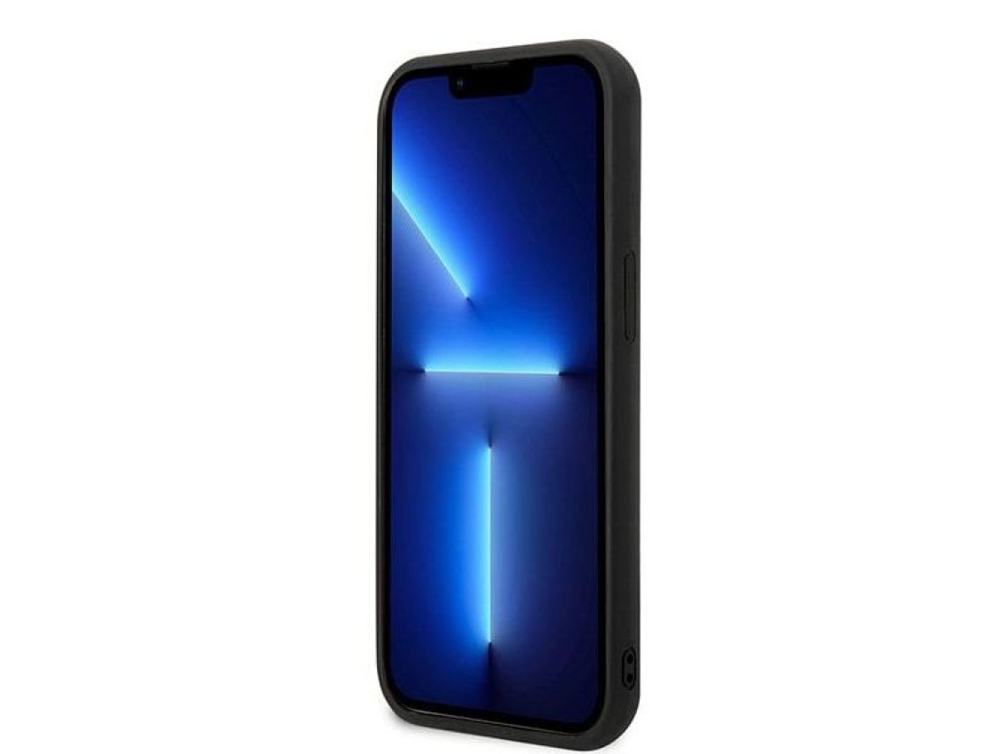 Funda Karl Lagerfeld Ikonik Patch para iPhone 13 Pro Max - Negra