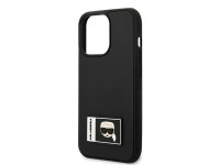 Funda Karl Lagerfeld Ikonik Patch para iPhone 13 Pro Max - Negra Funda Karl Lagerfeld Ikonik Patch para iPhone 13 Pro Max - Negra