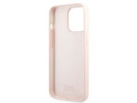 Funda de silicona Karl Lagerfeld Ikonik Karl&Choupette MagSafe para iPhone 13 Pro Max - Rosa claro Funda de silicona Karl Lagerfeld Ikonik Karl&Choupette MagSafe para iPhone 13 Pro Max - Rosa claro