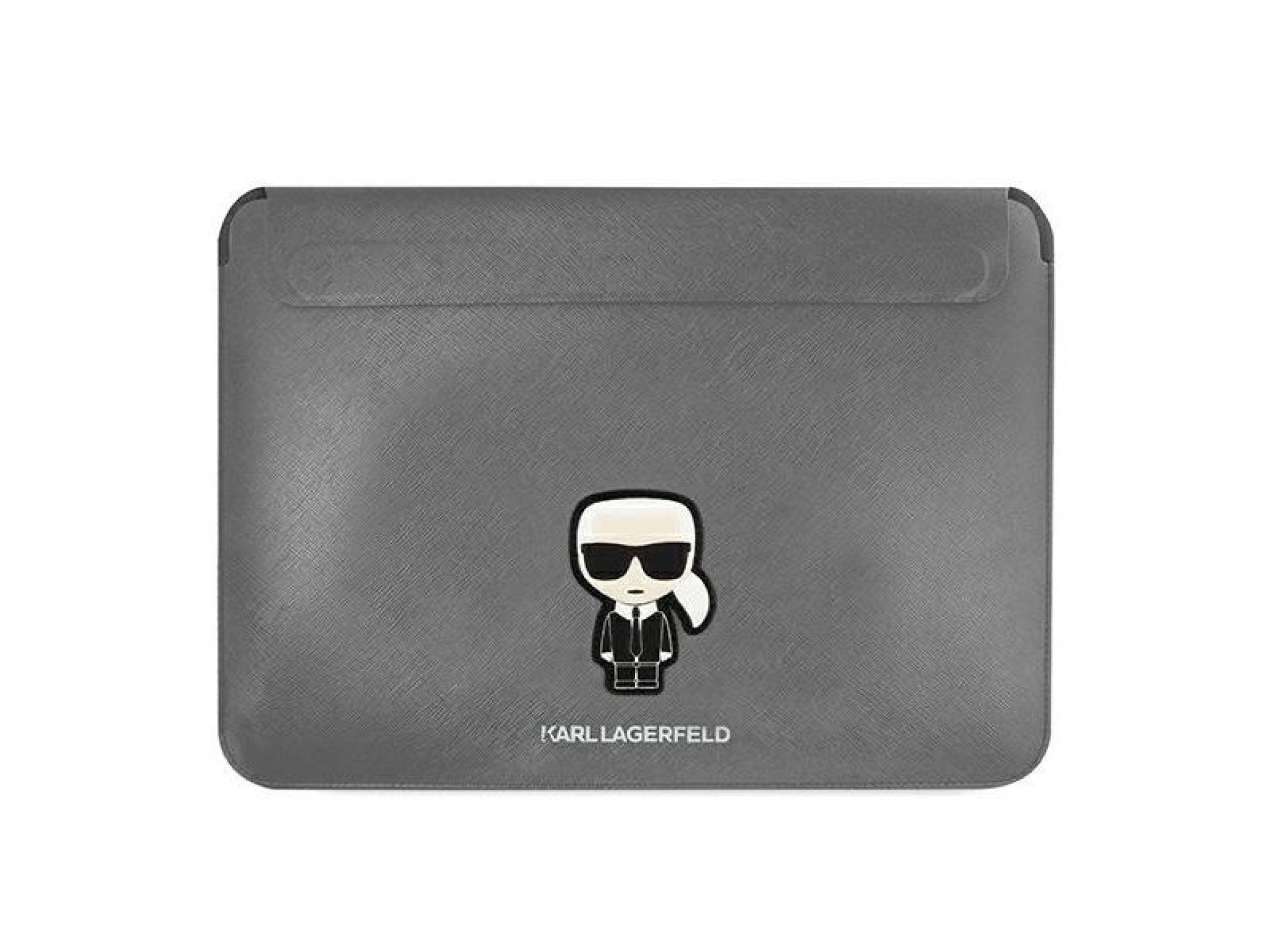 Funda Karl Lagerfeld Saffiano Ikonik Karl para portátil de 13-14
