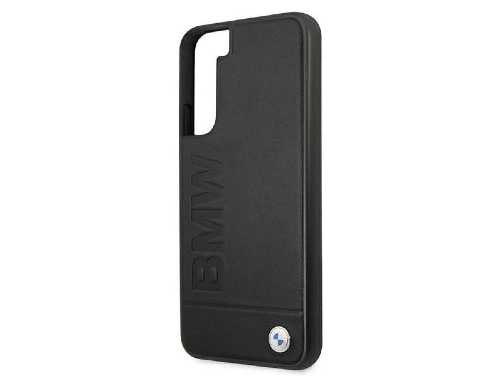 BMW Signature Logo Imprint Case for Samsung Galaxy S22+ - Black