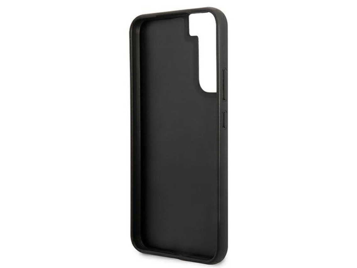 BMW Signature Logo Imprint Case for Samsung Galaxy S22+ - Black