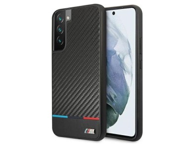 Capa BMW M Collection Triangles para Samsung Galaxy S22+ - Preta Capa BMW M Collection Triangles para Samsung Galaxy S22+ - Preta