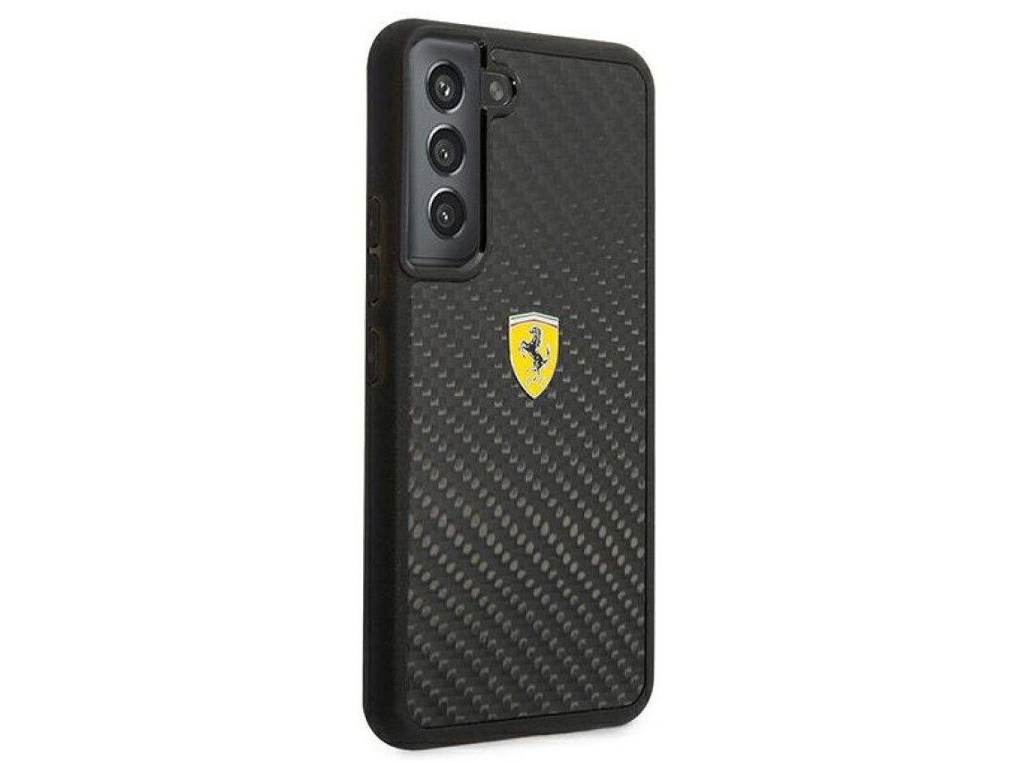Ferrari FEHCS22MFCAK S22+ S906 estojo rígido preto/preto On Track Real Carbon