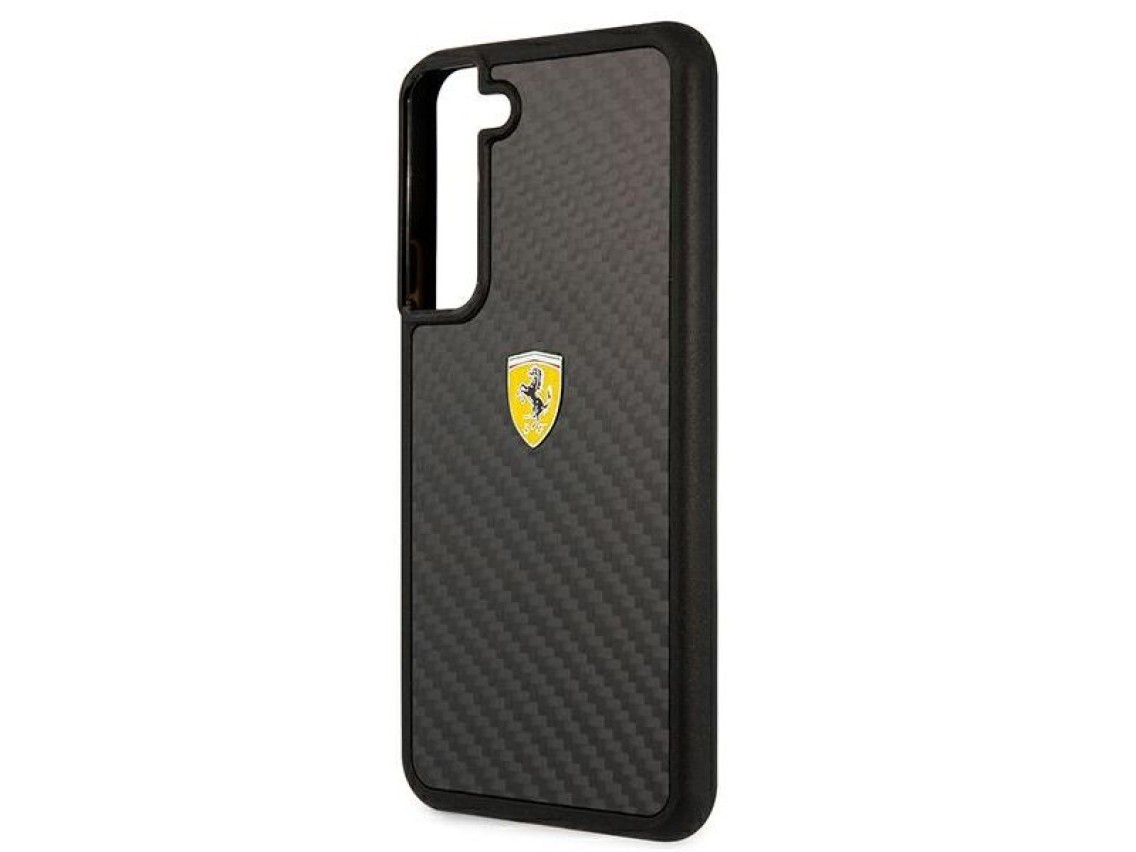 Ferrari FEHCS22MFCAK S22+ S906 estojo rígido preto/preto On Track Real Carbon