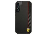 Ferrari FESAXHCS22MBK S22+ S906 estojo rígido preto/preto On Track Carbon Stripe Ferrari FESAXHCS22MBK S22+ S906 estojo rígido preto/preto On Track Carbon Stripe