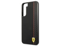 Ferrari FESAXHCS22MBK S22+ S906 estojo rígido preto/preto On Track Carbon Stripe Ferrari FESAXHCS22MBK S22+ S906 estojo rígido preto/preto On Track Carbon Stripe