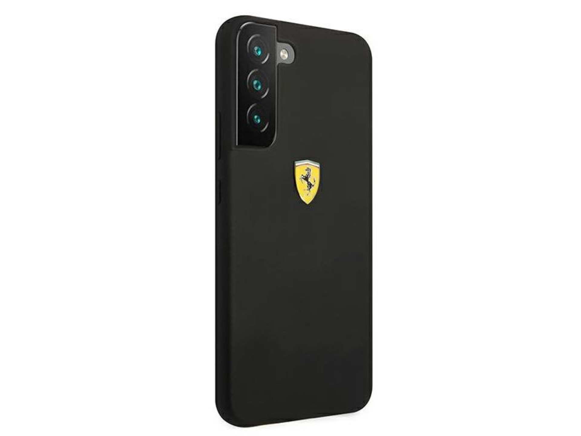 Estuche rígido Ferrari FESSIHCS22SBK S22 S901 negro/negro On Track Silicone