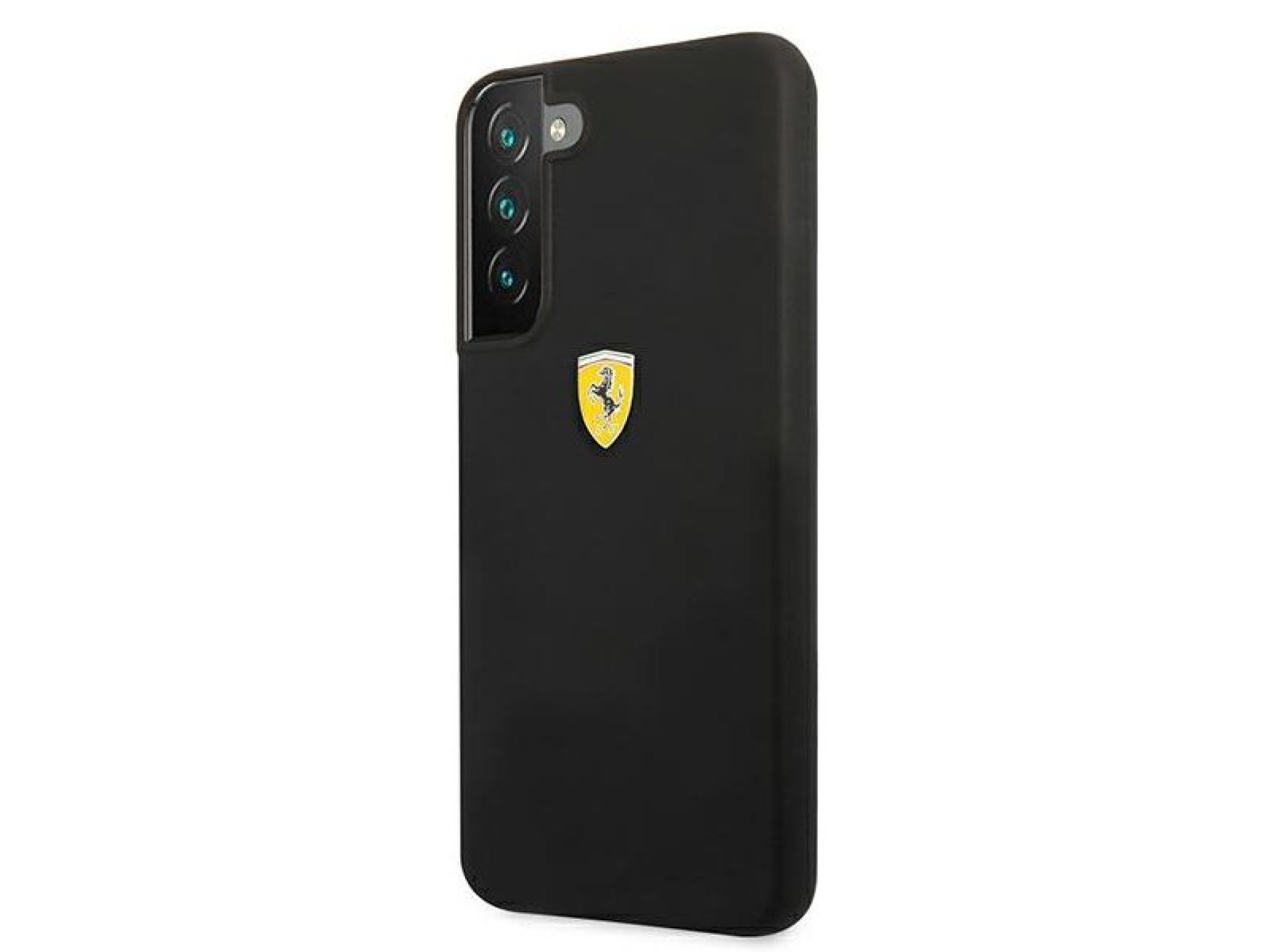 Estuche rígido Ferrari FESSIHCS22MBK S22+ S906 negro/negro On Track Silicone