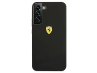 Estuche rígido Ferrari FESSIHCS22MBK S22+ S906 negro/negro On Track Silicone Estuche rígido Ferrari FESSIHCS22MBK S22+ S906 negro/negro On Track Silicone