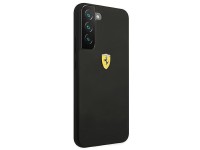 Estuche rígido Ferrari FESSIHCS22MBK S22+ S906 negro/negro On Track Silicone Estuche rígido Ferrari FESSIHCS22MBK S22+ S906 negro/negro On Track Silicone