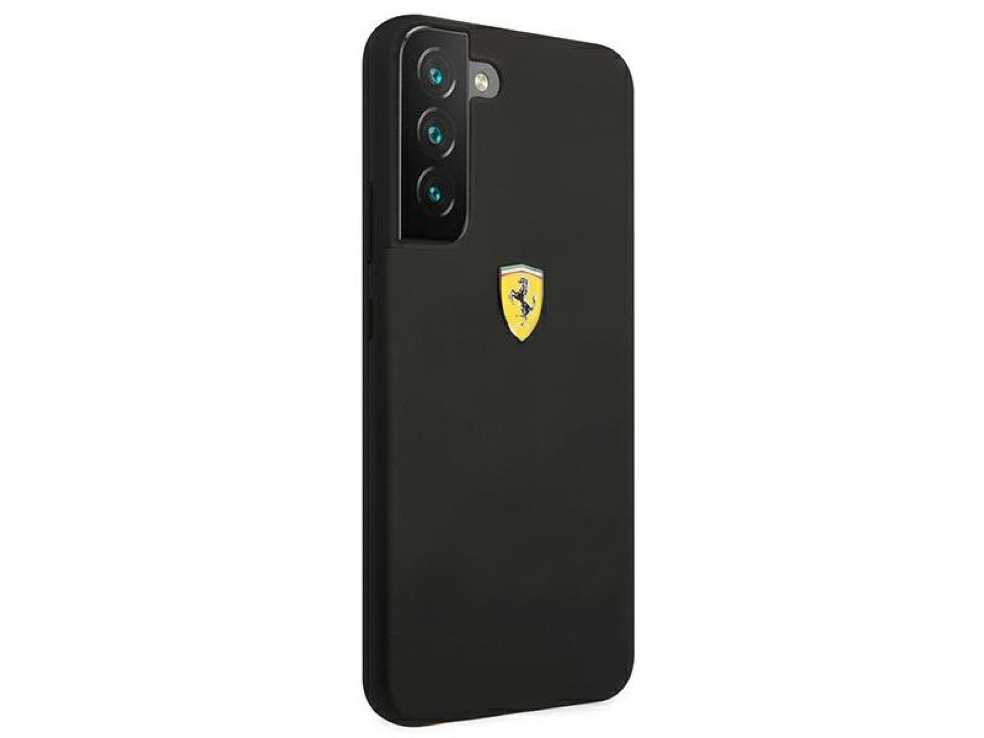 Estuche rígido Ferrari FESSIHCS22MBK S22+ S906 negro/negro On Track Silicone