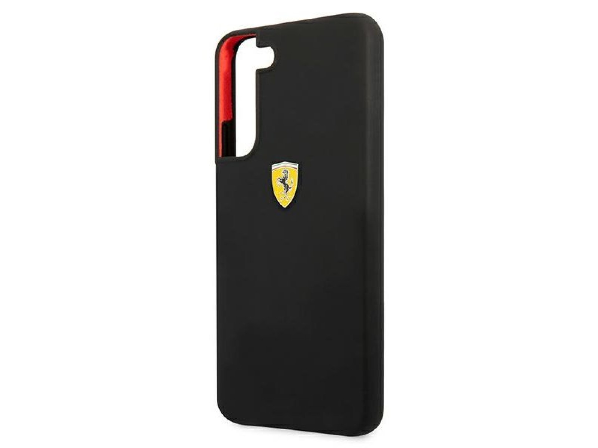 Estuche rígido Ferrari FESSIHCS22MBK S22+ S906 negro/negro On Track Silicone
