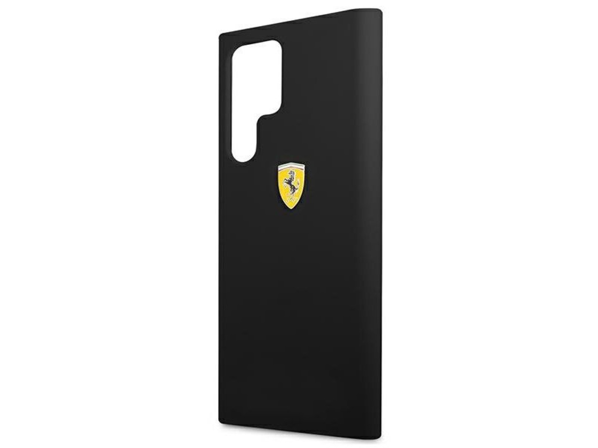 Ferrari FESSIHCS22LBK S22 Ultra S908 capa rígida preta/preta On Track Silicone
