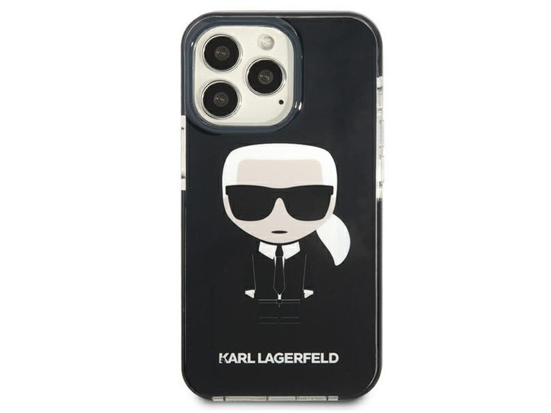 Karl Lagerfeld Iconik Karl Case for iPhone 13 Pro / iPhone 13 - Black
