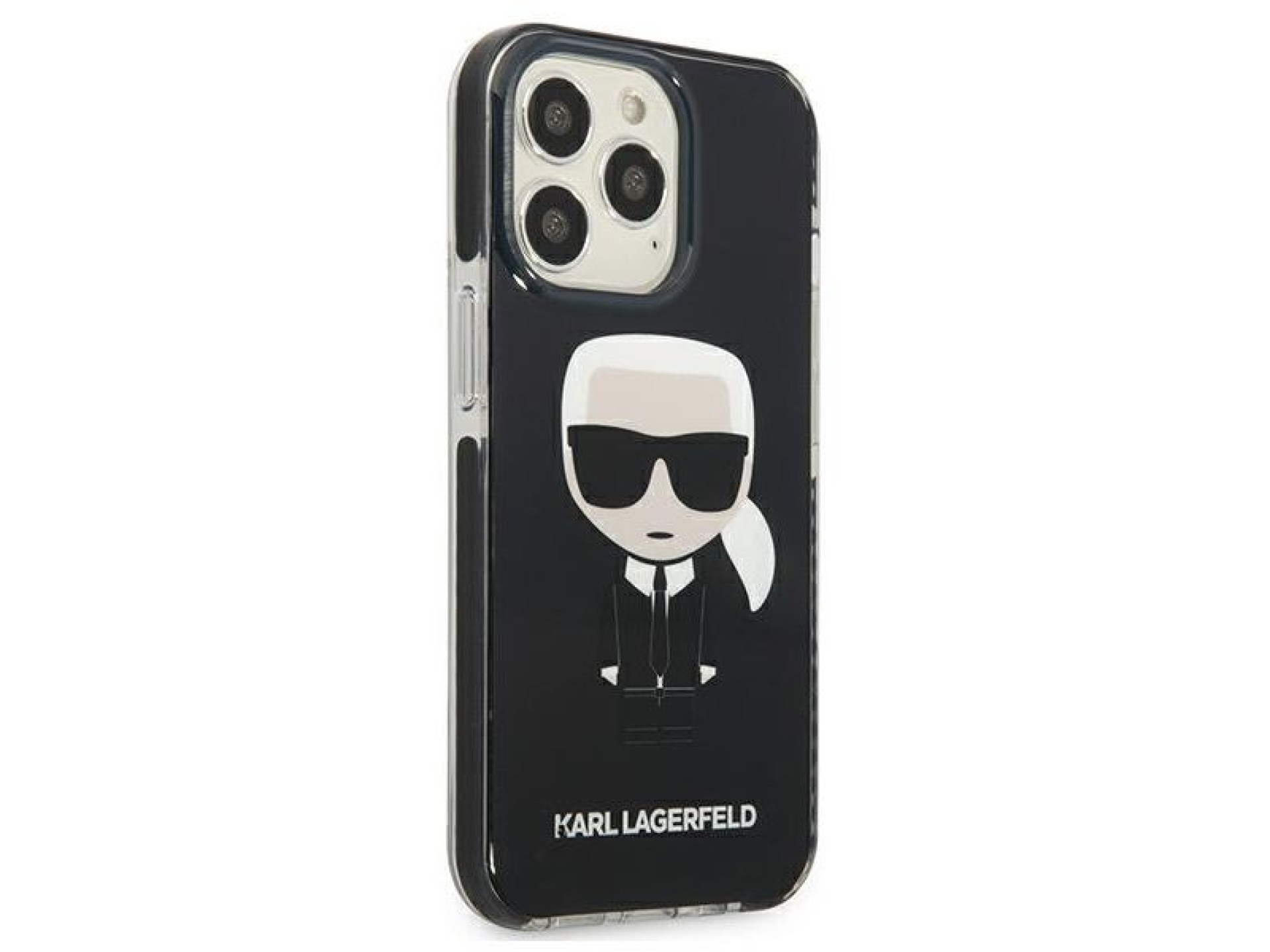 Karl Lagerfeld Iconik Karl Case for iPhone 13 Pro / iPhone 13 - Black