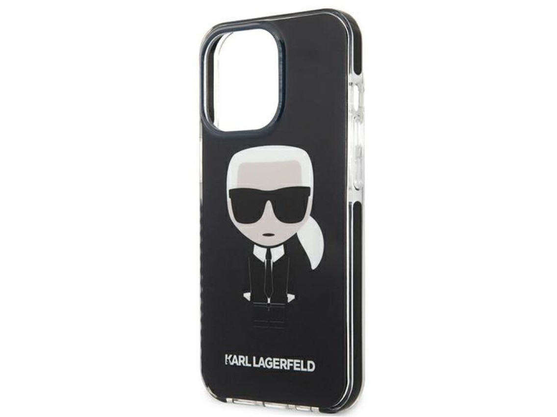 Karl Lagerfeld Iconik Karl Case for iPhone 13 Pro / iPhone 13 - Black