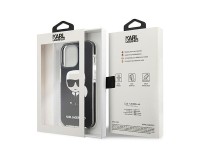 Karl Lagerfeld Iconik Karl Case for iPhone 13 Pro / iPhone 13 - Black