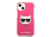 Karl Lagerfeld Choupette Head case for iPhone 13 - fuchsia Karl Lagerfeld Choupette Head case for iPhone 13 - fuchsia