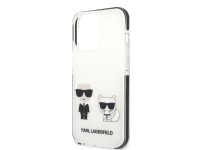 Funda rígida Karl Lagerfeld KLHCP13LTPEKCW para iPhone 13 Pro / 13 de 6,1" blanca/blanca Karl&Choupe Funda rígida Karl Lagerfeld KLHCP13LTPEKCW para iPhone 13 Pro / 13 de 6,1" blanca/blanca Karl&Choupe