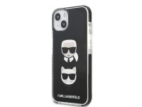 Karl Lagerfeld KLHCP13STPE2TK iPhone 13 mini 5,4" carcasa rígida negra / negra Karl & Choupette Head Karl Lagerfeld KLHCP13STPE2TK iPhone 13 mini 5,4" carcasa rígida negra / negra Karl & Choupette Head