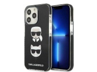 Karl Lagerfeld Karl&Choupette Head Case for iPhone 13 Pro / iPhone 13 - Black