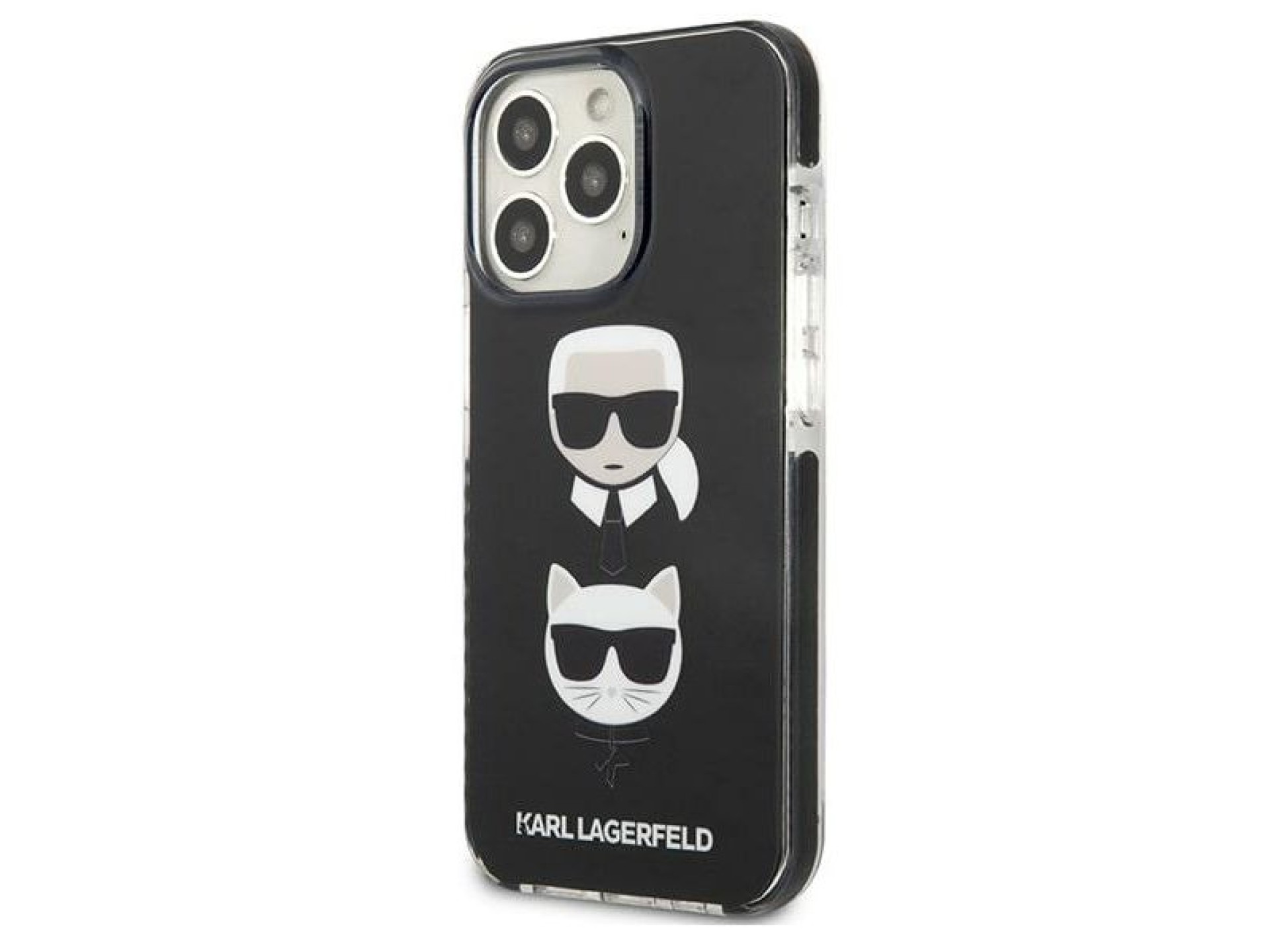 Karl Lagerfeld Karl&Choupette Head Case for iPhone 13 Pro / iPhone 13 - Black