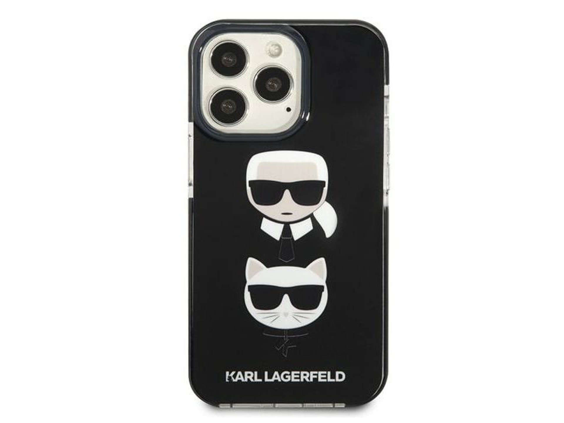 Karl Lagerfeld Karl&Choupette Head Case for iPhone 13 Pro / iPhone 13 - Black