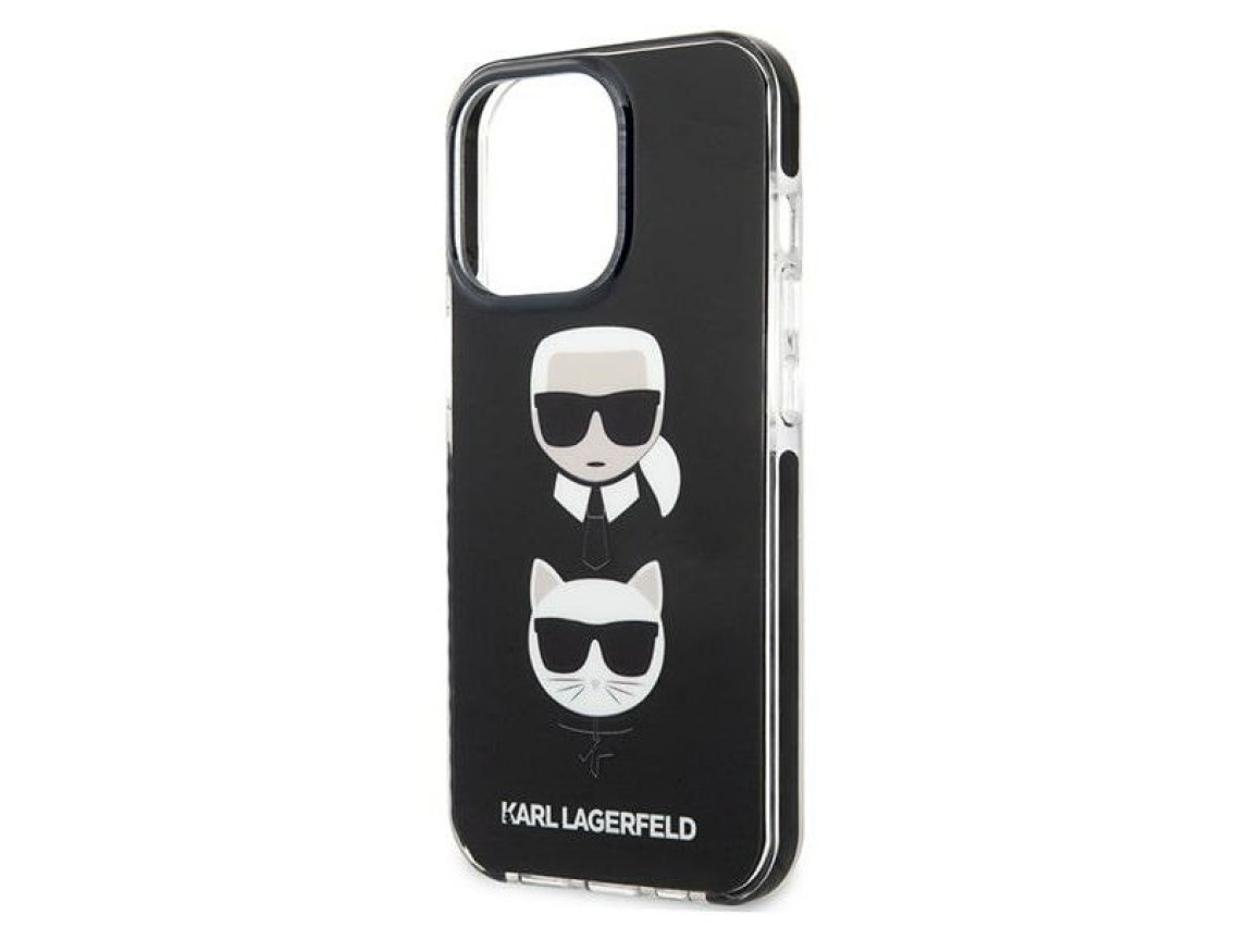 Karl Lagerfeld Karl&Choupette Head Case for iPhone 13 Pro / iPhone 13 - Black