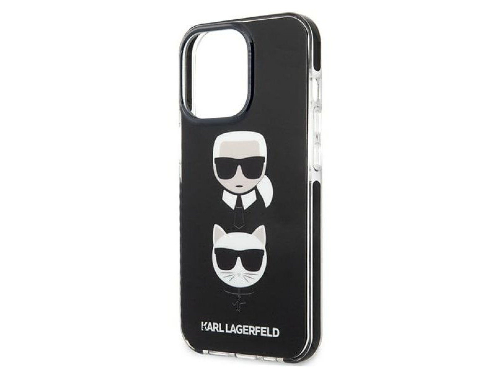 Karl Lagerfeld Karl&Choupette Head Case for iPhone 13 Pro / iPhone 13 - Black