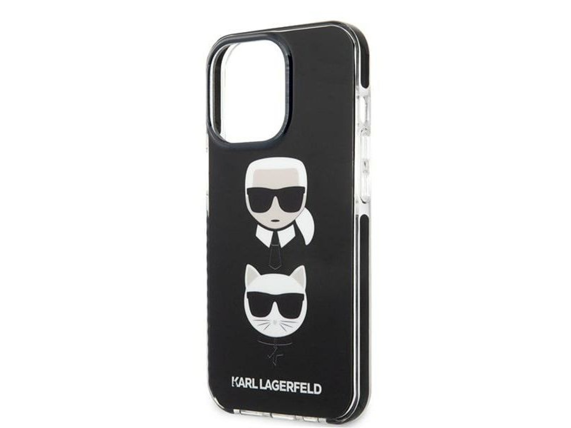 Karl Lagerfeld Karl&Choupette Head Case for iPhone 13 Pro Max - Black