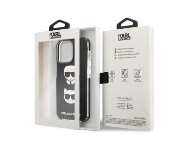 Karl Lagerfeld Karl&Choupette Head Case for iPhone 13 Pro Max - Black Karl Lagerfeld Karl&Choupette Head Case for iPhone 13 Pro Max - Black