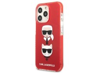 Karl Lagerfeld Karl&Choupette Head Case for iPhone 13 Pro / iPhone 13 - Red Karl Lagerfeld Karl&Choupette Head Case for iPhone 13 Pro / iPhone 13 - Red