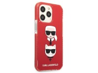 Karl Lagerfeld Karl&Choupette Head Case for iPhone 13 Pro / iPhone 13 - Red Karl Lagerfeld Karl&Choupette Head Case for iPhone 13 Pro / iPhone 13 - Red