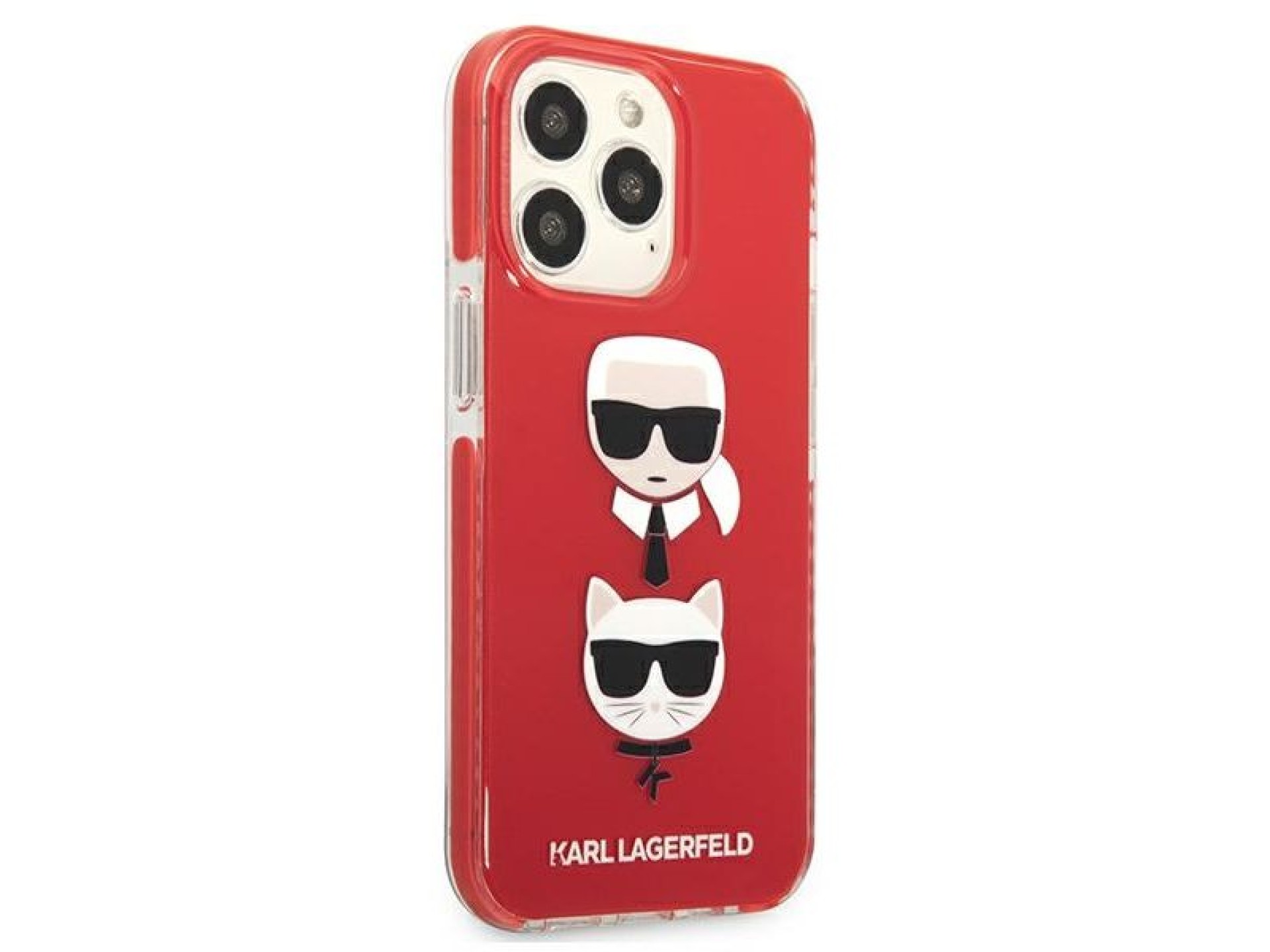 Karl Lagerfeld Karl&Choupette Head Case for iPhone 13 Pro / iPhone 13 - Red