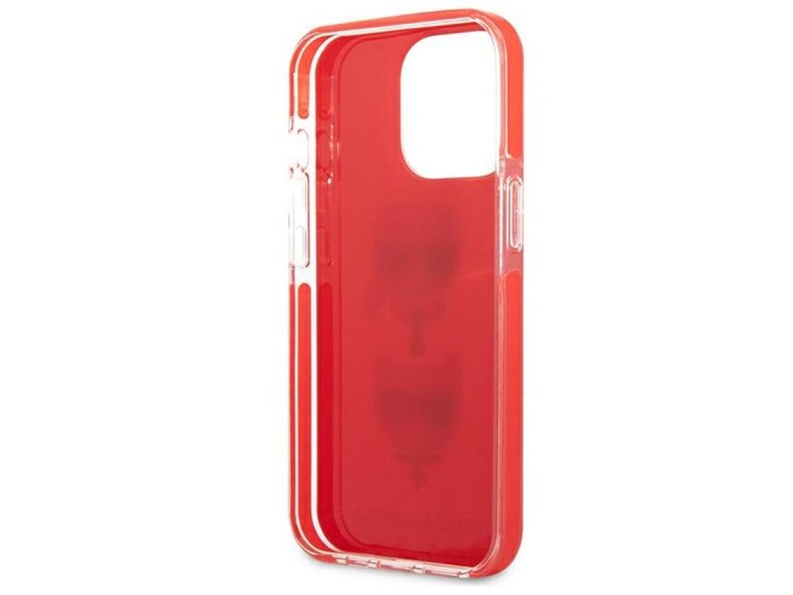 Karl Lagerfeld Karl&Choupette Head Case for iPhone 13 Pro / iPhone 13 - Red