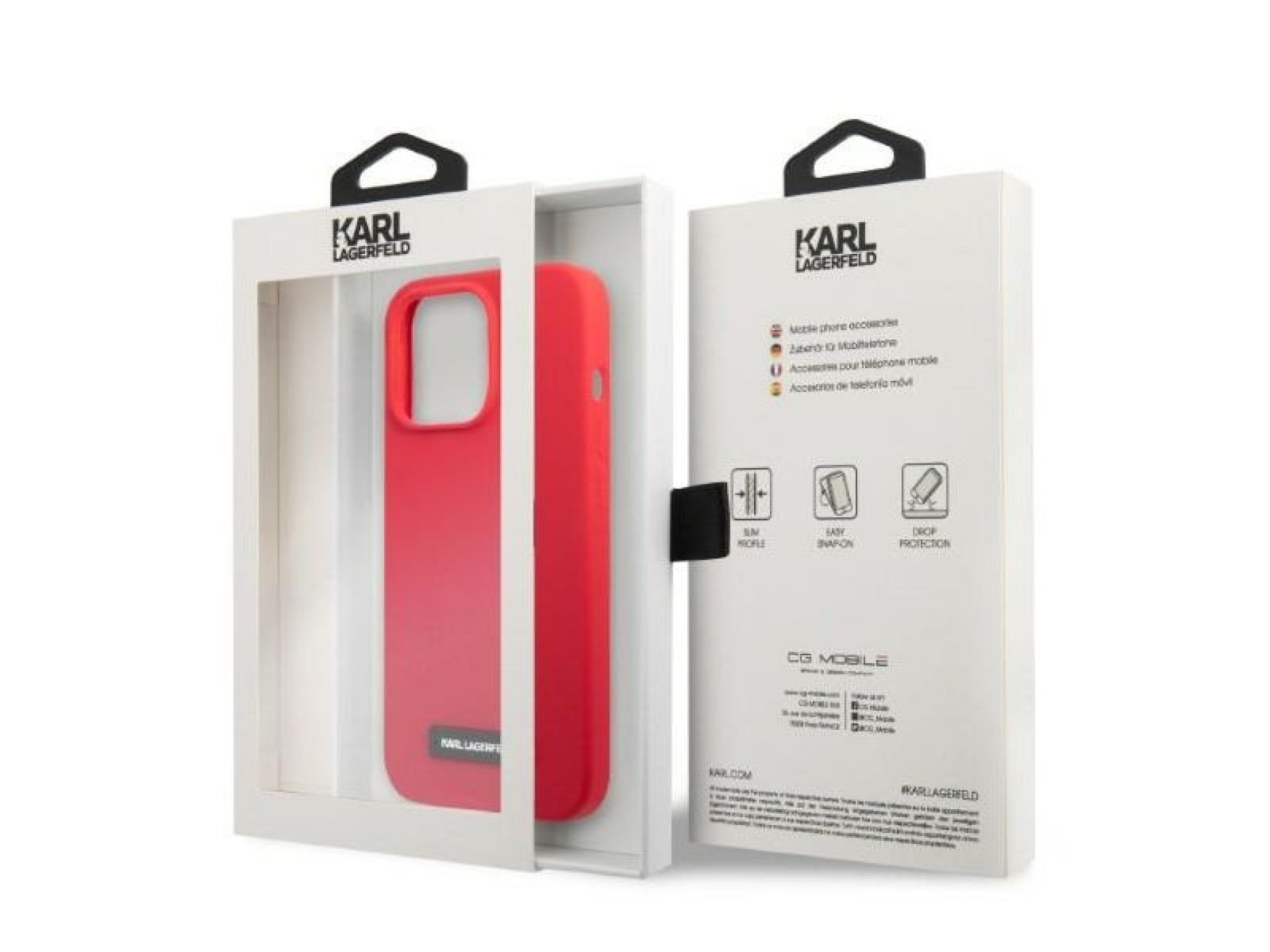 Karl Lagerfeld KLHCP13LSLMP1R iPhone 13 Pro / 13 6.1