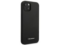 Karl Lagerfeld Silicone Plaque Case for iPhone 13 mini - Black