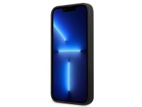 Karl Lagerfeld Silicone Plaque Case for iPhone 13 mini - Black