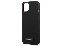Karl Lagerfeld Silicone Plaque Case for iPhone 13 mini - Black