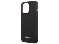 Capa de silicone Karl Lagerfeld para iPhone 13 Pro / iPhone 13 - Preta Capa de silicone Karl Lagerfeld para iPhone 13 Pro / iPhone 13 - Preta