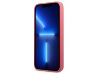 Karl Lagerfeld Silicone Plaque iPhone 13 Case - Fuchsia Karl Lagerfeld Silicone Plaque iPhone 13 Case - Fuchsia