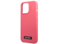Capa de silicone Karl Lagerfeld para iPhone 13 Pro Max - Fúcsia Capa de silicone Karl Lagerfeld para iPhone 13 Pro Max - Fúcsia